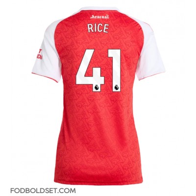 Arsenal Declan Rice #41 Hjemmebanetrøje Dame 2025-26 Kortærmet Arsenal Declan Rice #41 Hjemmebanetrøje Dame 2025-26 Kortærmet